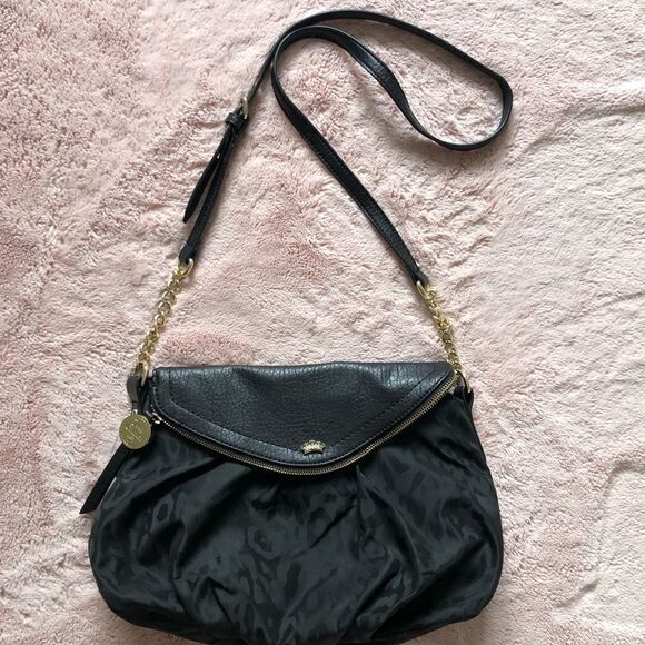 Juicy Couture flap crossbody black chain purse - Picture 2 of 14